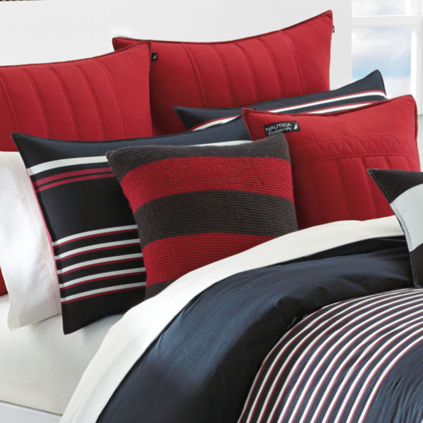 Nautica Mineola Blue/White/Red Reversible 2 Piece Duvet Cover Set & Reviews Wayfair Canada